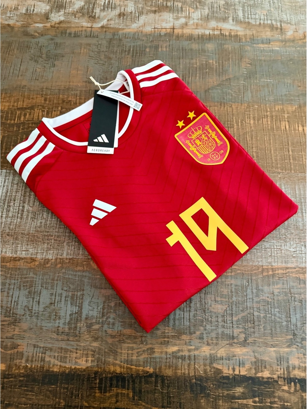 2 Starts World Champions Lamine Yamal Spain Adidas Jersey Women Medium